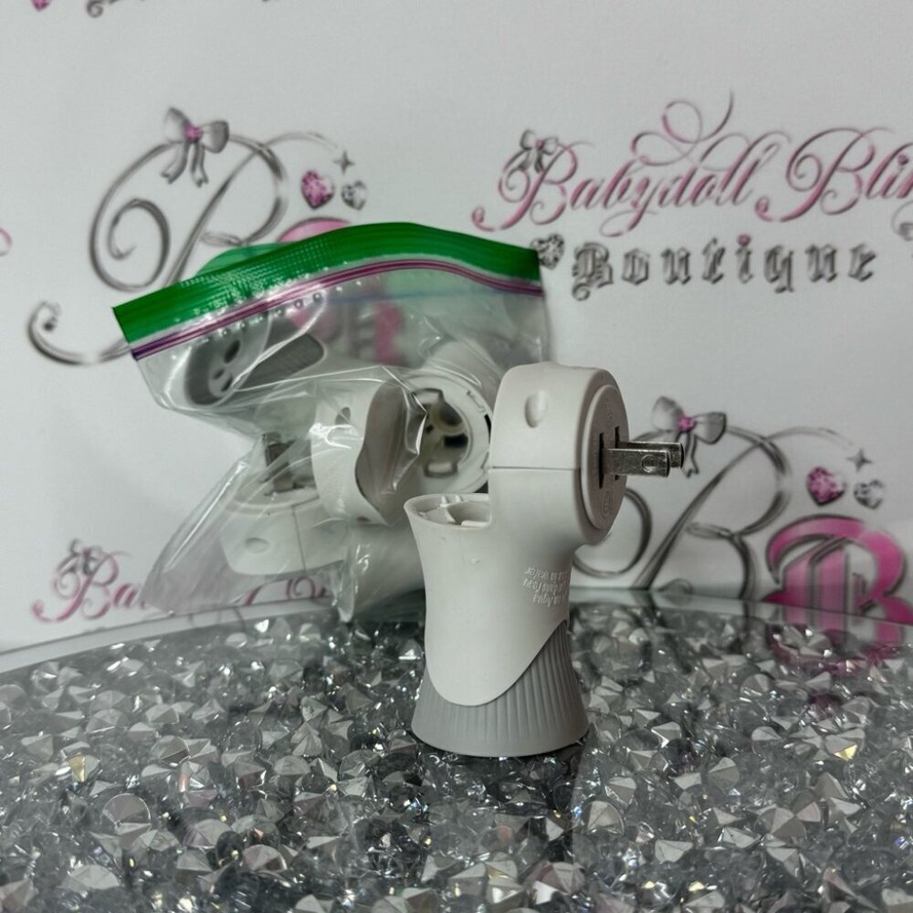 4 Airwick air freshener plug in holders wall plug in
